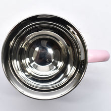 Load image into Gallery viewer, Hand painted floral design stainless steel jug in pink
