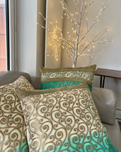 Load image into Gallery viewer, Colourful handmade cushion covers made from vintage recycled saris.