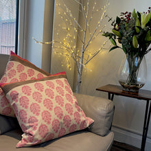 Load image into Gallery viewer, Colourful handmade cushion covers made from vintage recycled saris.