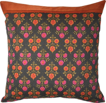 Load image into Gallery viewer, Colourful handmade cushion covers made from vintage recycled saris.