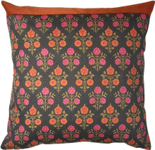 Load image into Gallery viewer, Colourful handmade cushion covers made from vintage recycled saris.