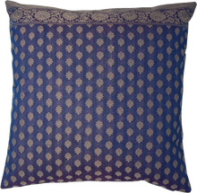 Load image into Gallery viewer, Colourful handmade cushion covers made from vintage recycled saris.