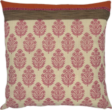 Load image into Gallery viewer, Colourful handmade cushion covers made from vintage recycled saris.