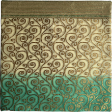 Load image into Gallery viewer, Colourful handmade cushion covers made from vintage recycled saris.