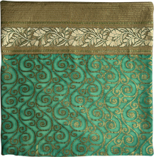 Load image into Gallery viewer, Colourful handmade cushion covers made from vintage recycled saris.