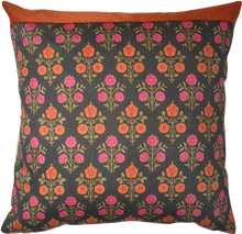 Load image into Gallery viewer, Colourful handmade cushion covers made from vintage recycled saris.
