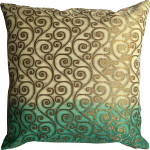 Load image into Gallery viewer, Colourful handmade cushion covers made from vintage recycled saris.
